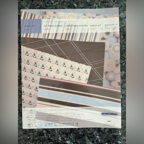 Creative Memories 10x12 Album Kit Parfait - Picture 1 of 5